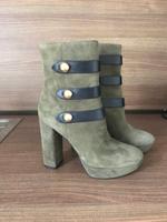 Stiefelette Michael Kors, Wildleder, oliv, Gr. 35,5/36 Nordrhein-Westfalen - Overath Vorschau