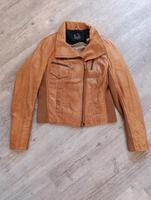 Comma Lederjacke Echtleder Leder Jacke S 36 Cognac Hellbraun Nordrhein-Westfalen - Lemgo Vorschau