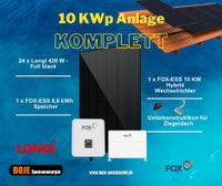 ✅ komplette PV Anlage 10 kW mit Wechslerichter, Speicher, Module Niedersachsen - Hildesheim Vorschau