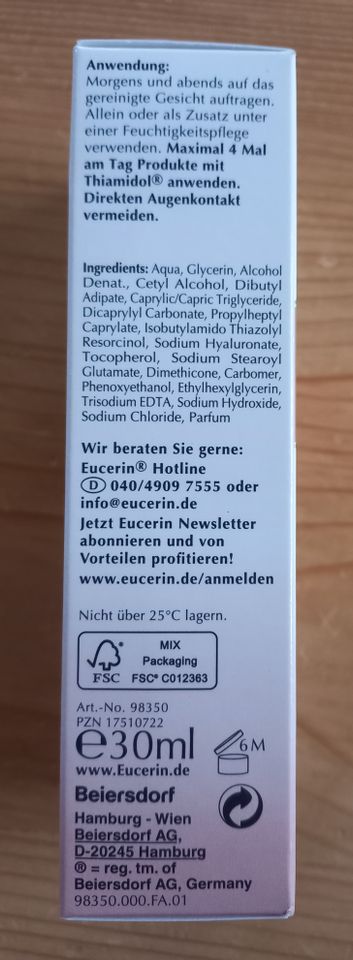 Eucerin Anti Pigment Teint Perfektionierendes Serum OVP in Kirschau