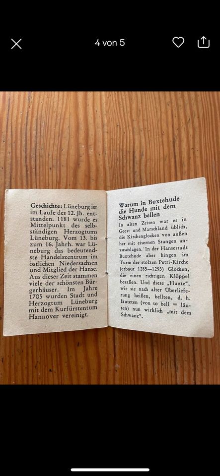 Bonisto-Heft aus der Reihe „Bunte Heimatkunde“ 1955 in Flensburg