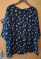 C&A Yessica Größe 44/46 Sommer Bluse 2lagig schwarz Blumen Nordrhein-Westfalen - Oberhausen Vorschau