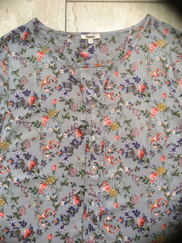 Neu Deerberg Jerseybluse Bluse Shirt Tunika Romantisch Blumen 44 in  Nordrhein-Westfalen - Jülich | eBay Kleinanzeigen ist jetzt Kleinanzeigen