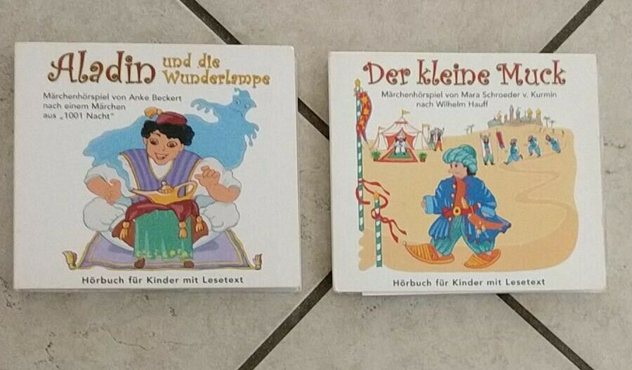 CD Märchen Hörspie Aladin und die Wunderlampe und Der kleine Muck in Appen