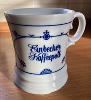 Einbecker Kaffeepott - indisch blau - Zwiebelmuster - Becher Niedersachsen - Ganderkesee Vorschau