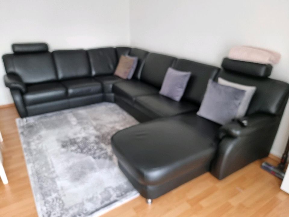 Leder Couch in Wiesbaden