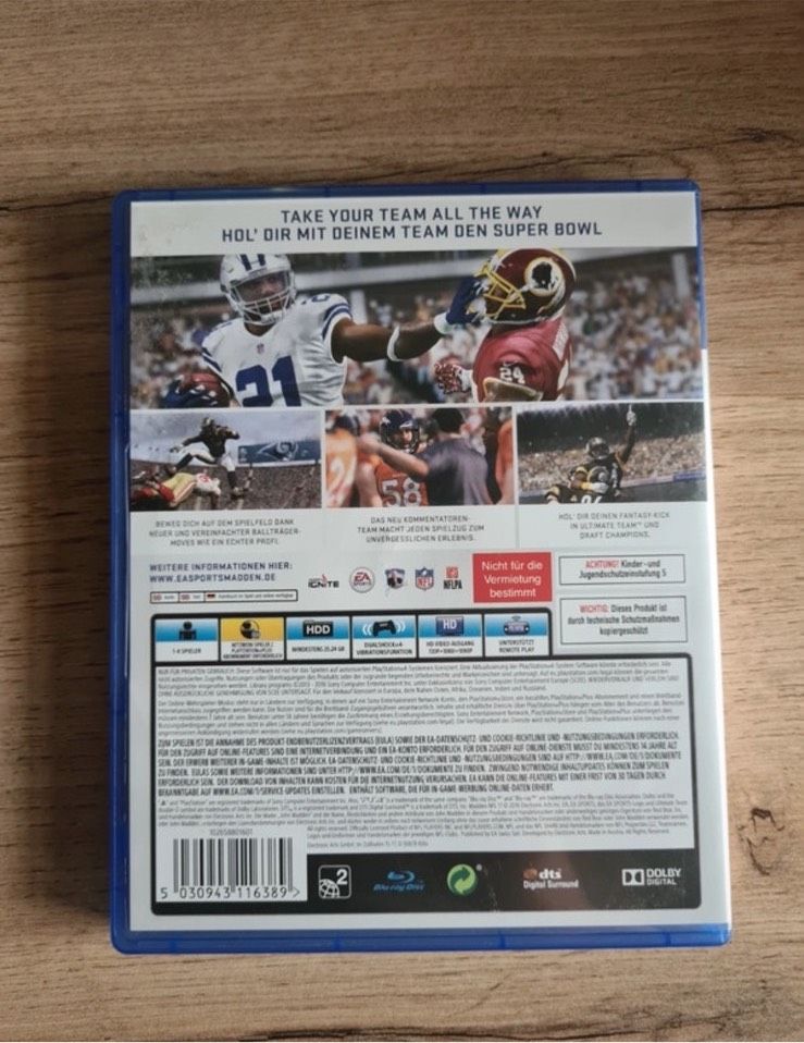 PS4 EA Sports NFL Madden 17 in München