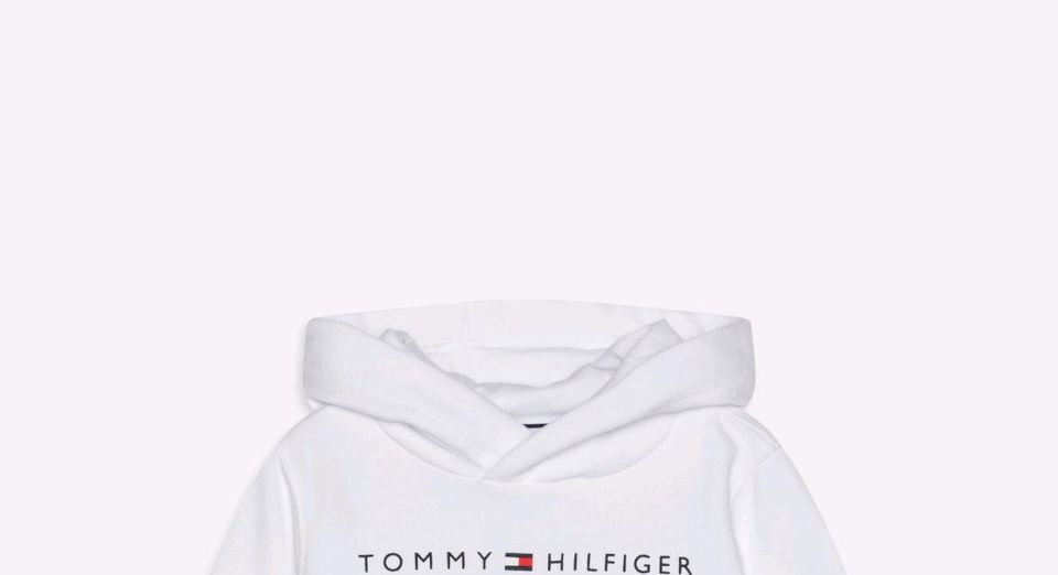 Tommy Hilfiger Sweat Hoody Neu Gr.M/S Kapuze weiß UVP 119,95€ in Leipzig