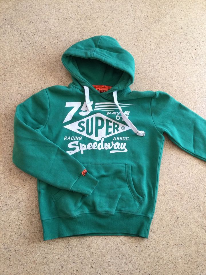 Superdry Pulli mit Kapuze Huddy Gr. M neuwertig Jungen in Traitsching