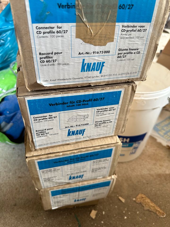 Knauf Verbinder CD Profil 60/27 Trockenbau in Bramsche