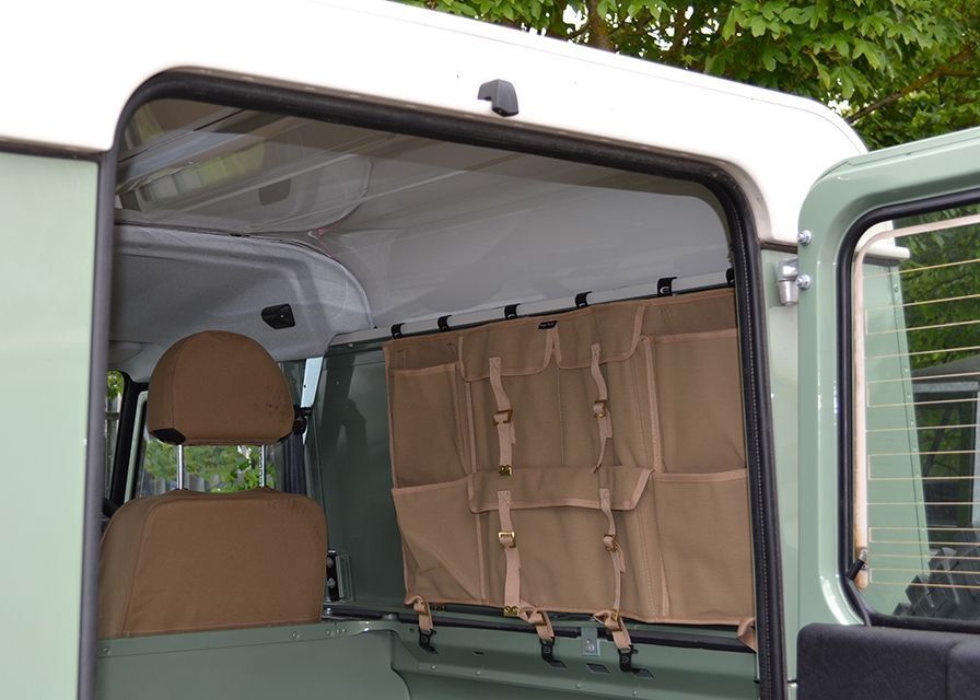 Land Rover Serie & Defender Seitentasche hinten Exmoor Trim in Rheinbreitbach