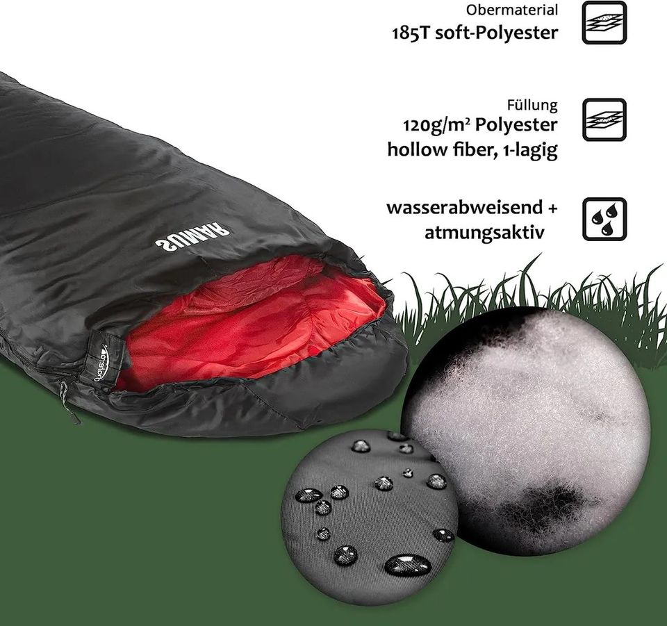 Schlafsack SUMAR Deckenschlafsack Camping Outdoor  3 Jahreszeiten in Hainburg