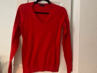 Neuwertiger roter Pullover von Tommy Hilfiger Baden-Württemberg - Weinheim Vorschau
