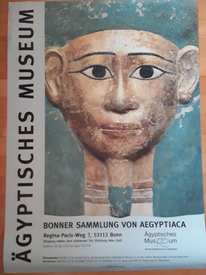 Plakat des Ägyptischen Museums Bonn DinA1 in Eibelstadt