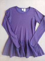Lila Pullover mit Volant, neu, Gr 34 Berlin - Wilmersdorf Vorschau