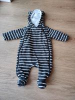 56 Topomini Baby Overall newborn Einteiler Anzug blau Kleidung Nordrhein-Westfalen - Monheim am Rhein Vorschau
