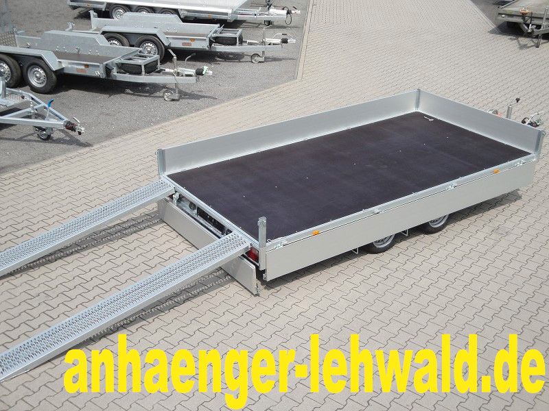 Eduard Universaltransporter 4,06x2m 2,7to. Bordw. Autotransporter in Marl