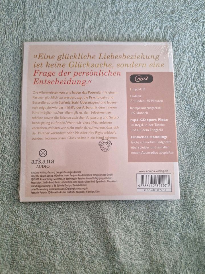 Stefanie Stahl Hörbuch CDs Beziehungsfähig und Das Kind in dir... in Rheinhausen