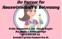 Reinigungskraft (m/w/d) Niedersachsen - Springe Vorschau