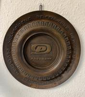 DDR Bronze Guss PNEUMANT Reifen Plakette Lauchhammer Medaille Brandenburg - Bernau Vorschau
