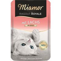 Miamor Ragout Royale 100g in Jelly Lachs - 22 Stück - 12,98€ Bayern - Scheinfeld Vorschau