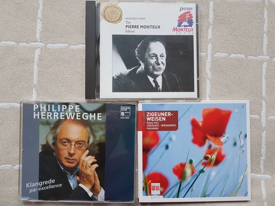 9 CDs Klassik Sampler Herreweghe Monteux Triumph der Oper etc. in Stuttgart
