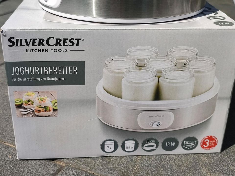 Joghurtbereiter Silver Crest Kitchen Tools 1x benutzt in Bad Salzuflen