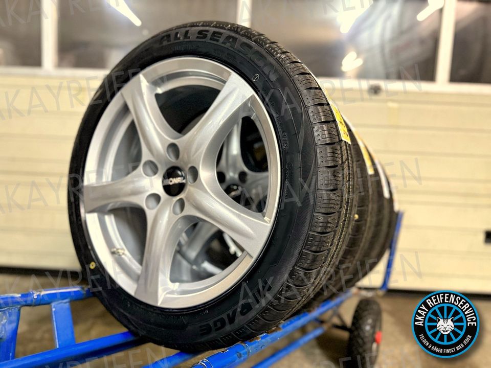 NEU✓ 18 ZOLL RONAL R42 Allwetter Räder Alufelgen 245/45 R18 OPEL Vivaro  Nissan Primastar Renault Trafic Allwetterreifen 5x118 Allwetter Reifen  Felgen Ganzjahresreifen Bulli Transporter Kombi in Niedersachsen - Melle |  Reifen &