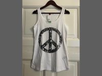 H&M DIVIDED Tank-Top Shirt weiß Peace Festival Gr. EUR 40 *NEU* Berlin - Spandau Vorschau