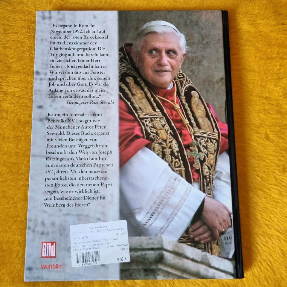 Der deutsche Papst, 2 Bücher,1 Kalender in Saarbrücken