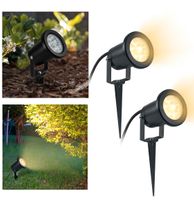 2x 4W Gartenlicht Strahler LED Garten Lampe Bodenstrahler Leuchte Hessen - Bebra Vorschau