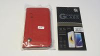 Samsung Galaxy A10 Set: Rote Buchtasche Hülle & Schutzglas 9H Köln - Mülheim Vorschau