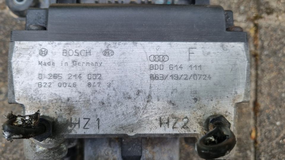 Audi A4 ABS Pumpe Steuergerat Hydraulikblock in Solingen