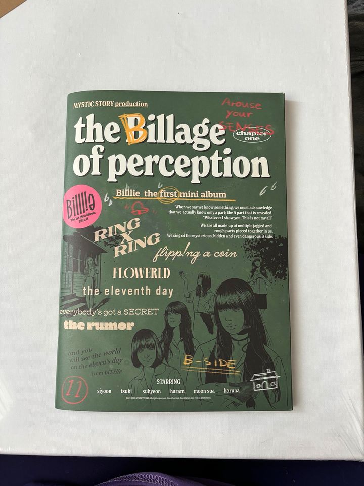 Billlie: The billage of perception: chapter one in Velten