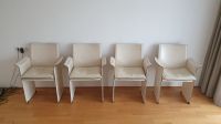 4 matteograssi Stühle weiß Echtleder NR- Haushalt Baden-Württemberg - Meßkirch Vorschau
