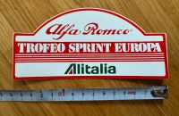 Aufkleber Alfa Romeo Alfasud Alitalia Sprint Trofeo Europa Bayern - Augsburg Vorschau