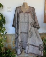 Ibiza Tunika Kaftan Boho Strand Urlaub Baumwolle Beige  44 bis 56 Baden-Württemberg - Kirchheim unter Teck Vorschau