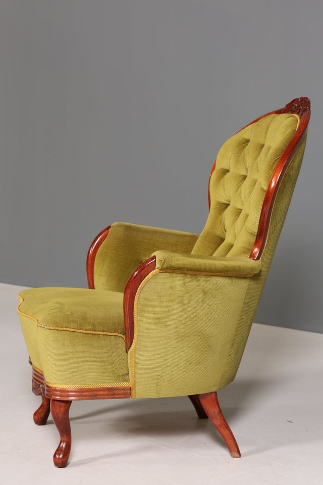 Wunderschöner Sessel im Louis Philippe Stil 60s "Bergère" Barock Stil 2 von 2 Artikel-Nr.: B844 in Berlin