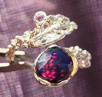 Ring Opal Opalring mit echtem facettierten Schwarzopal 925 Silber Niedersachsen - Wolfenbüttel Vorschau