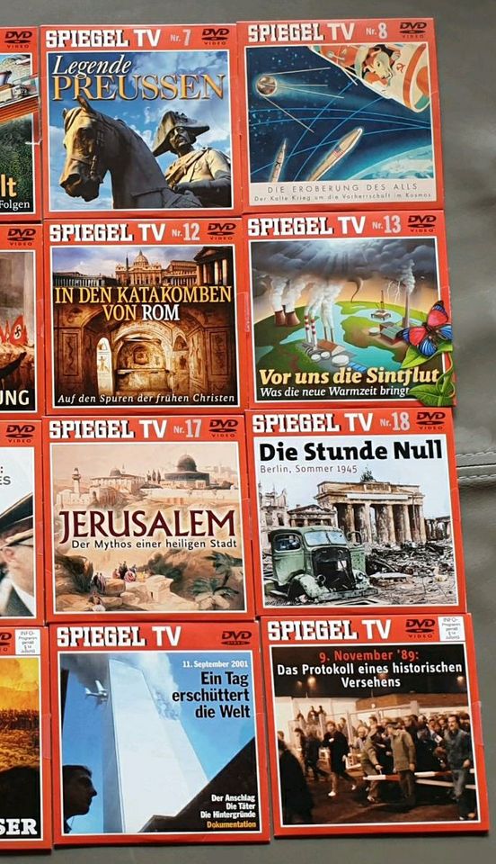 Spiegel TV DVD Sammlung in Engelsbrand