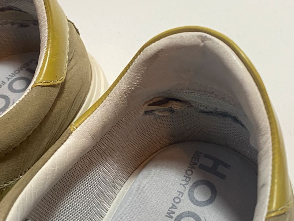 Hogan Sneaker, men‘s size 7, Wildleder, grau grün in Berlin