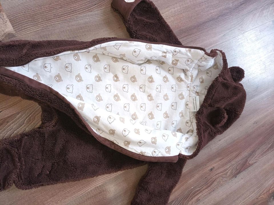 Süßer Anzug Overall 62 junge/Mädchen Baby Winter Übergang Teddy in Bad Lausick