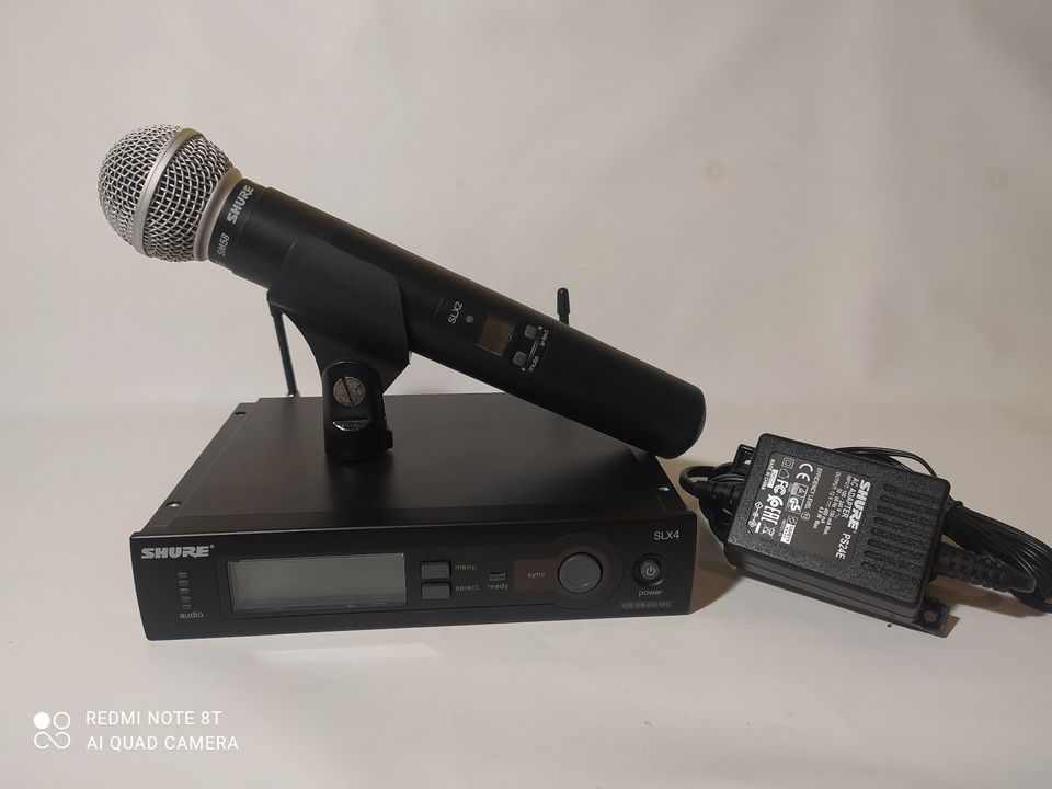 Shure SLX Mikrofon SLX2 Handheld & SM58 Kapsel LEGAL 606-630Mhz in Bocholt