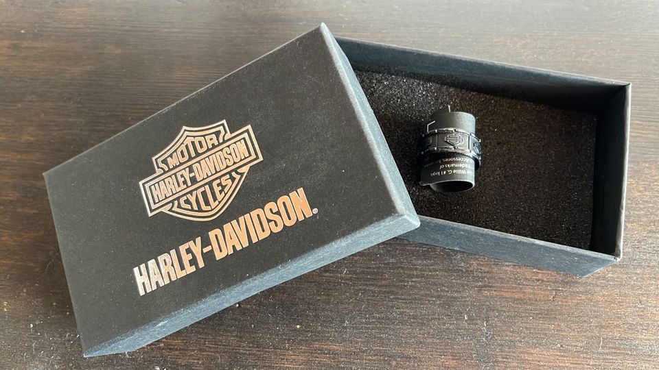 Harley Davidson Ring Black Edition in Bosau