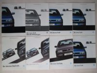 Prospekt VW Golf III / 3 / Cabrio / Variant / GTI / VR6 Schleswig-Holstein - Schacht-Audorf Vorschau