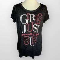 Soccx Damen T.Shirt  Gr. M Dunklegrau Baden-Württemberg - Rastatt Vorschau