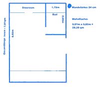 Fein und Mein - Gemütliches 1 Zimmer Apartment in Crailsheim-Jagstheim mit Stellplatz zu verkaufen Baden-Württemberg - Crailsheim Vorschau