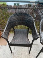 Rattan Sessel braun 4 St. 25 € pro Stuhl Hessen - Groß-Umstadt Vorschau