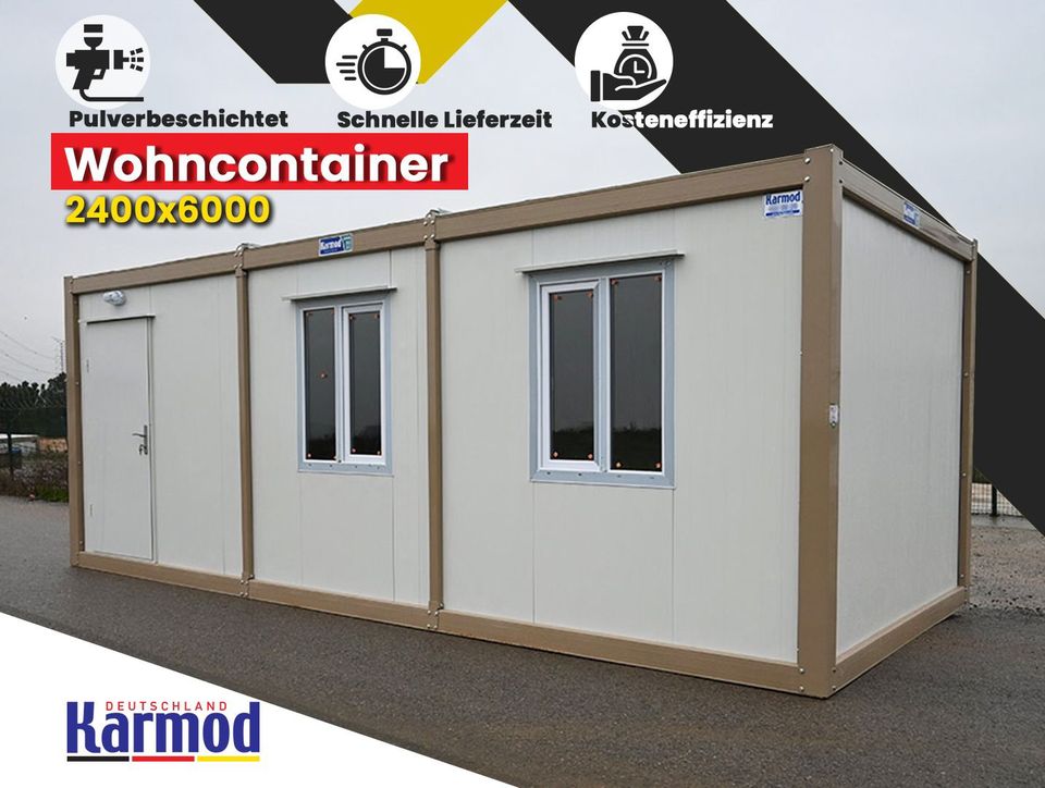 Wohncontainer | Imbisscontainer |Containerhaus | Kassencontainer | Raumcontainer | Flüchtlingscontainer | Lagercontainer | Baucontainer | Bürocontainer | Containeranlage in Aachen