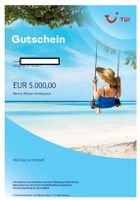 5.000 € TUI-Gutschein - Gültig bis 31.12.2027 Schleswig-Holstein - Flensburg Vorschau